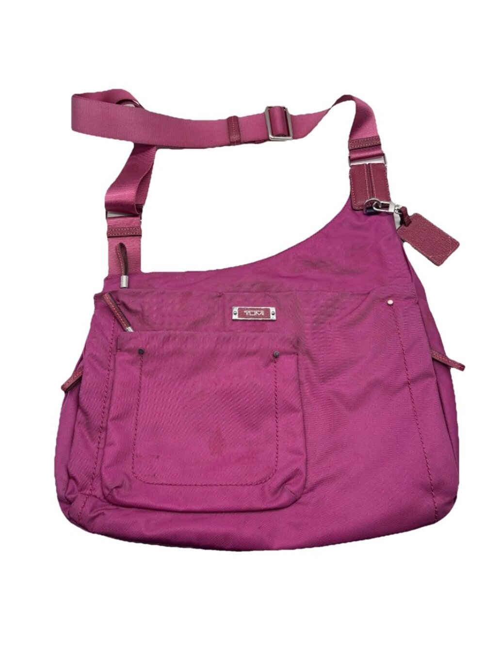 Tumi Voyageur Sumatra Nylon Multi Zip Travel Crossbody Bag